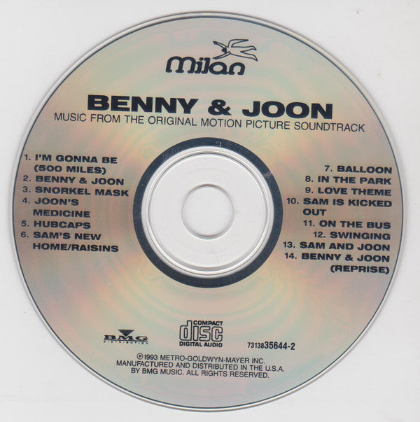 Rachel Portman : Benny & Joon (Music From The Original Motion Picture Soundtrack) (CD, Album)