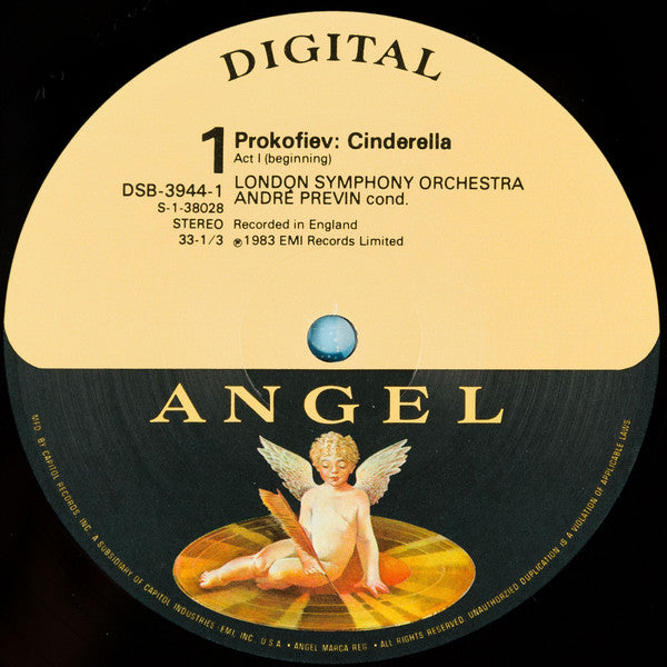 Sergei Prokofiev - André Previn, London Symphony Orchestra : Cinderella (2xLP, Album)