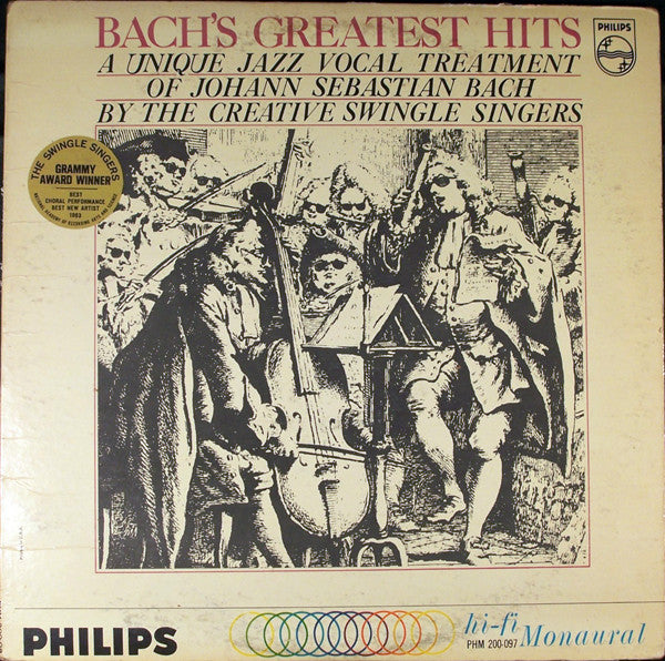 Swingle Singers* : Bach's Greatest Hits (LP, Mono)