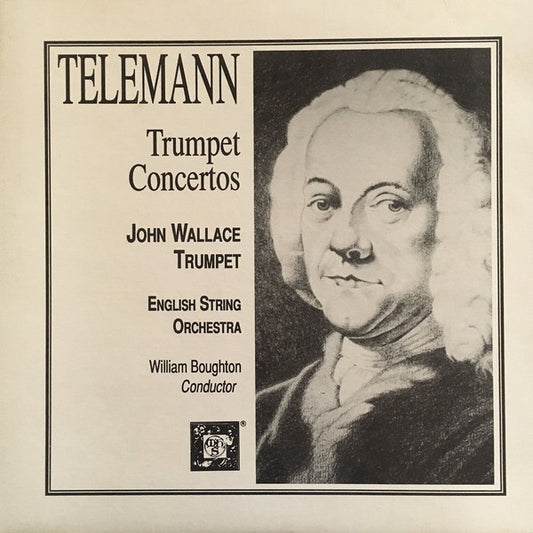 Telemann*, John Wallace (4), William Boughton, English String Orchestra : Trumpet Concertos (CD, Album)