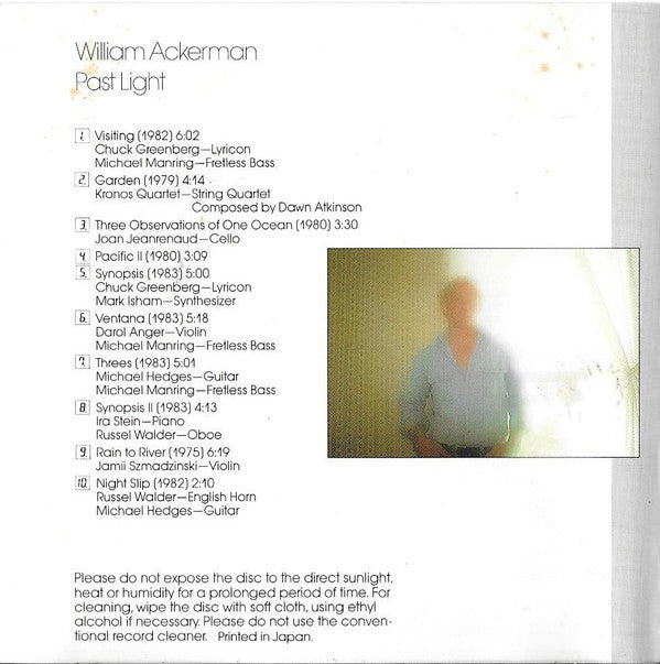 William Ackerman : Past Light (CD, Album)