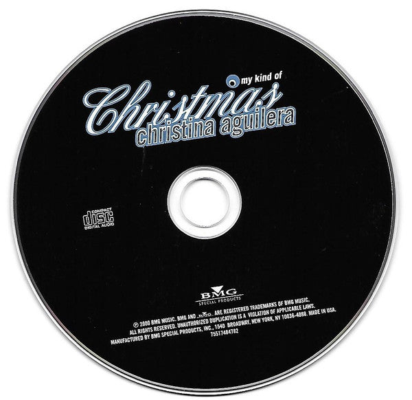 Christina Aguilera : My Kind Of Christmas (CD, Album, RE)