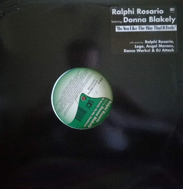 Ralphi Rosario Featuring Donna Blakely : Do You Like The Way That It Feels (2x12")