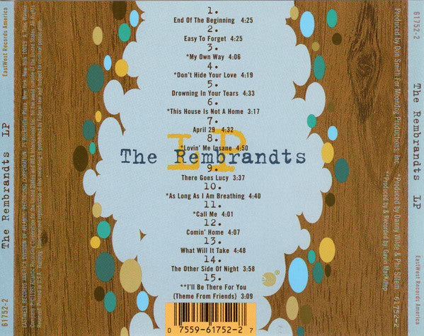 The Rembrandts : L.P. (CD, Album, HMG)