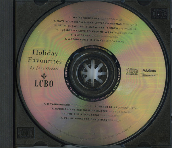 Various : Holiday Favourites by Jazz Greats (CD, Comp)
