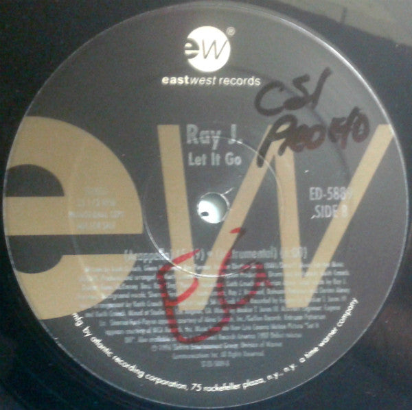 Ray J.* : Let It Go (12", Promo)