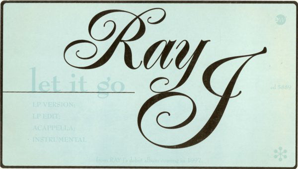 Ray J.* : Let It Go (12", Promo)