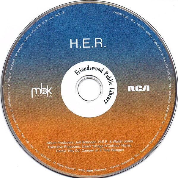 H.E.R. (2) : H.E.R. (CD, Comp)