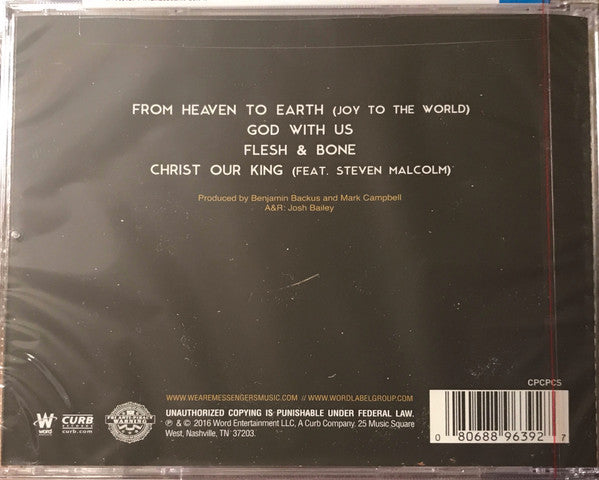 We Are Messengers : God With Us (CD, Album, EP)