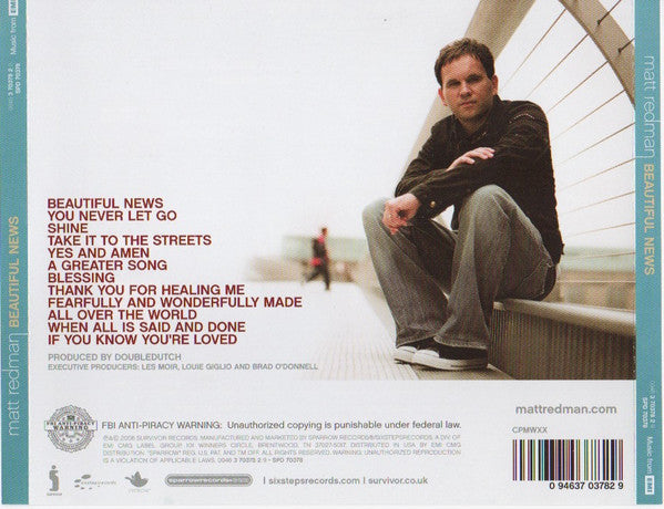 Matt Redman : Beautiful News (CD, Album)
