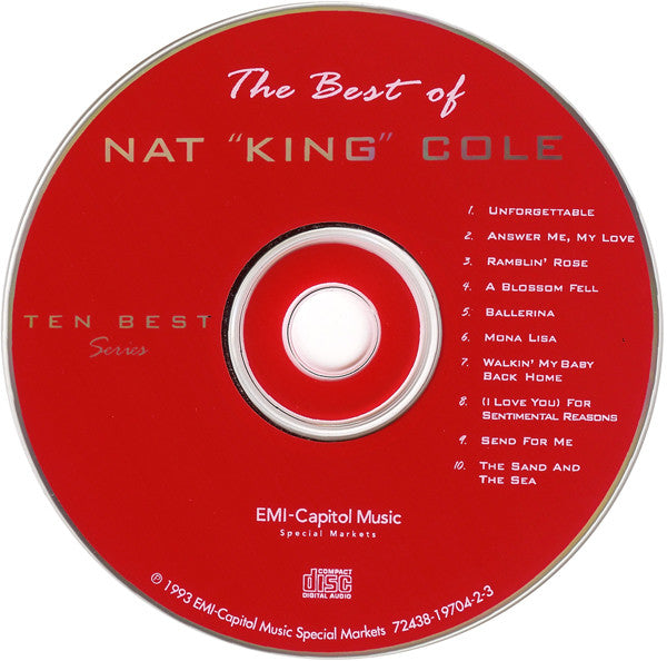 Nat King Cole : The Best Of Nat "King" Cole (CD, Comp)