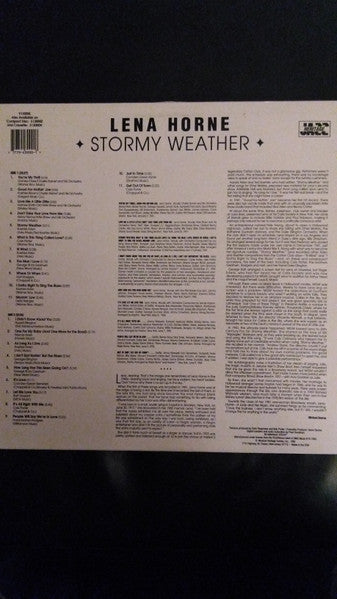 Lena Horne : Stormy Weather (LP, Comp)