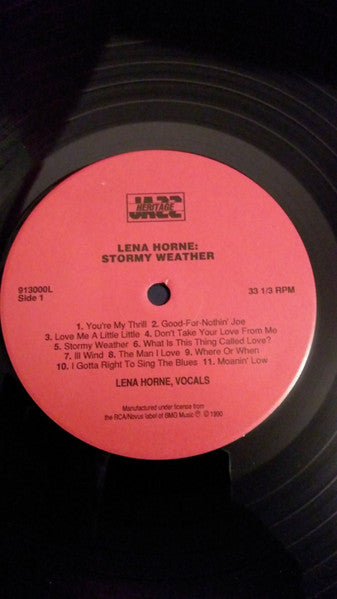 Lena Horne : Stormy Weather (LP, Comp)