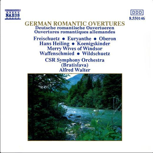 CSR Symphony Orchestra (Bratislava)*, Alfred Walter : German Romantic Overtures (CD, Album)