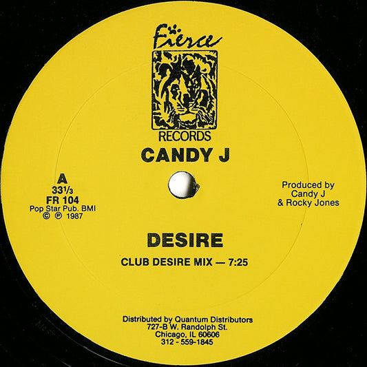 Candy J : Desire (12")