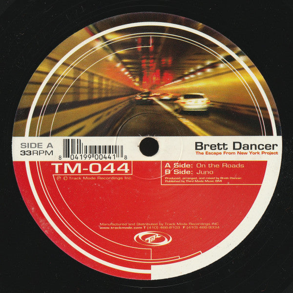 Brett Dancer : The Escape From New York Project (10")