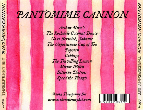 Threepenny Bit : Pantomime Cannon (CD, Album)