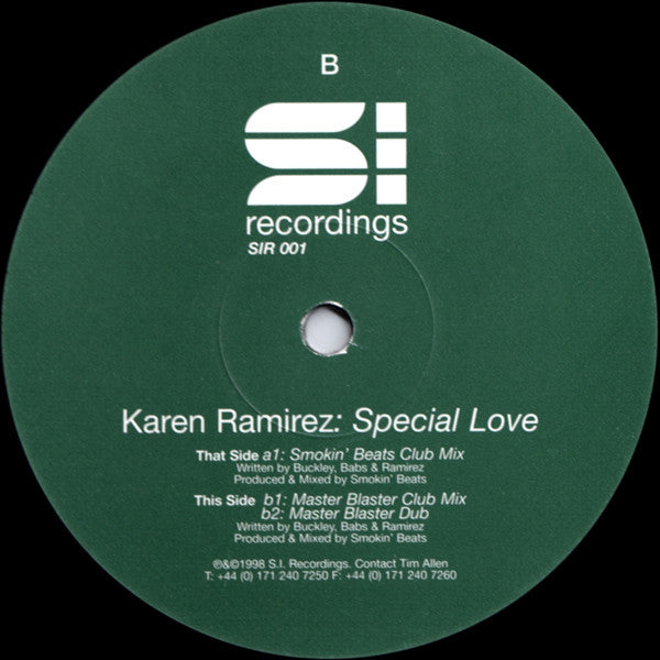 Karen Ramirez : Special Love (12")