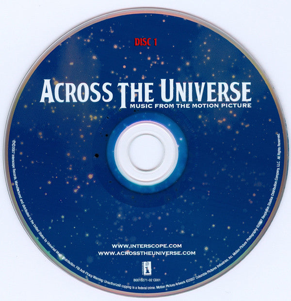 Across The Universe Cast : Across The Universe (Music From The Motion Picture) (2xCD, Album, Dlx, EDC)