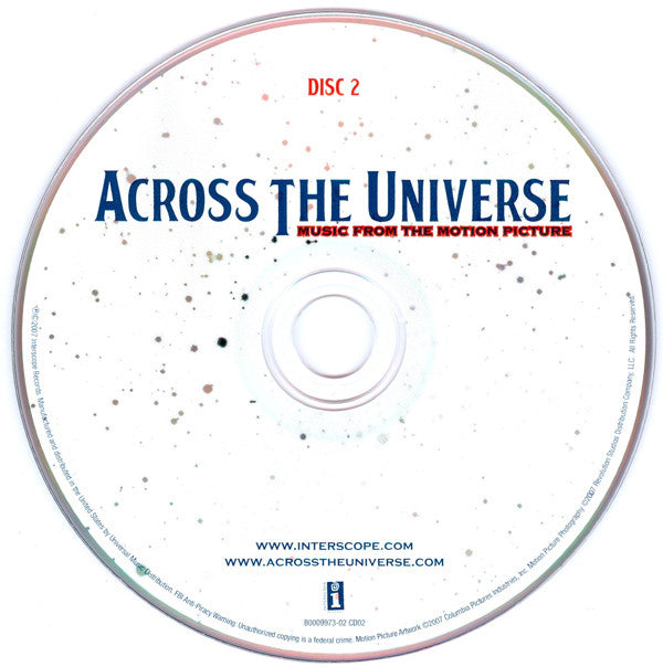 Across The Universe Cast : Across The Universe (Music From The Motion Picture) (2xCD, Album, Dlx, EDC)