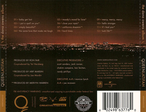 Queen Latifah : The Dana Owens Album (CD, Album)
