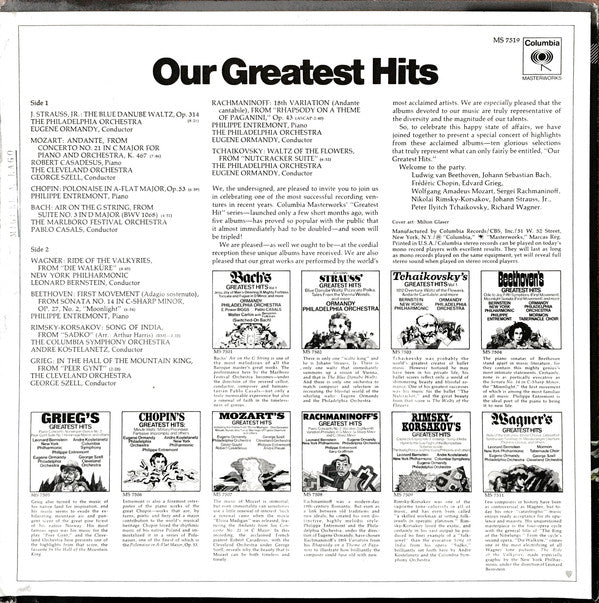 Various : Our Greatest Hits (LP, Comp)