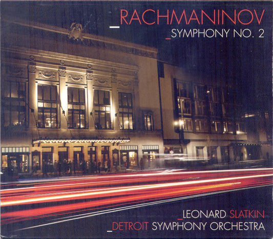 Rachmaninov* / Detroit Symphony Orchestra, Leonard Slatkin : Symphony No. 2 (CD, Album)