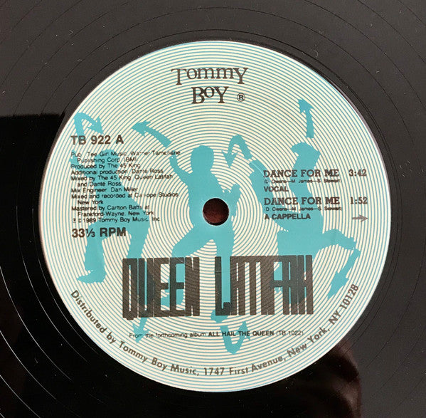 Queen Latifah : Dance For Me / Inside Out (12")