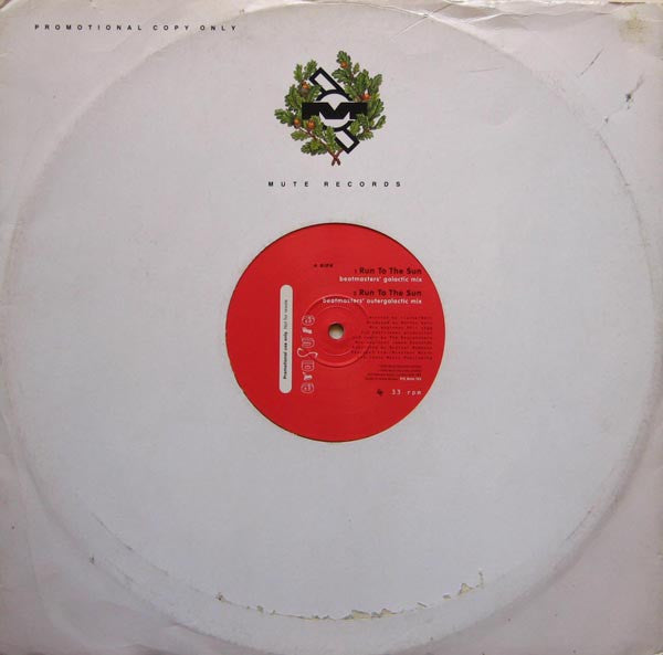 Erasure : Run To The Sun (12", Single, Promo)