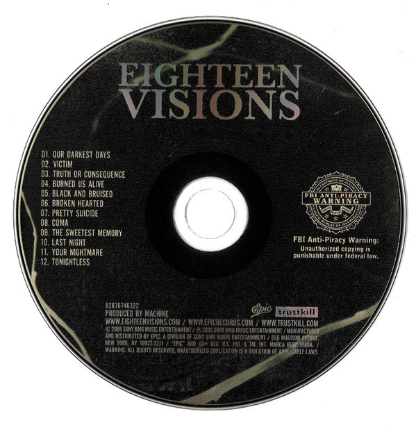 Buy Eighteen Visions : Eighteen Visions (CD, Album) Online for a