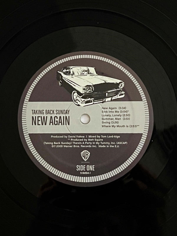 Taking Back Sunday : New Again (LP, Album, RE)