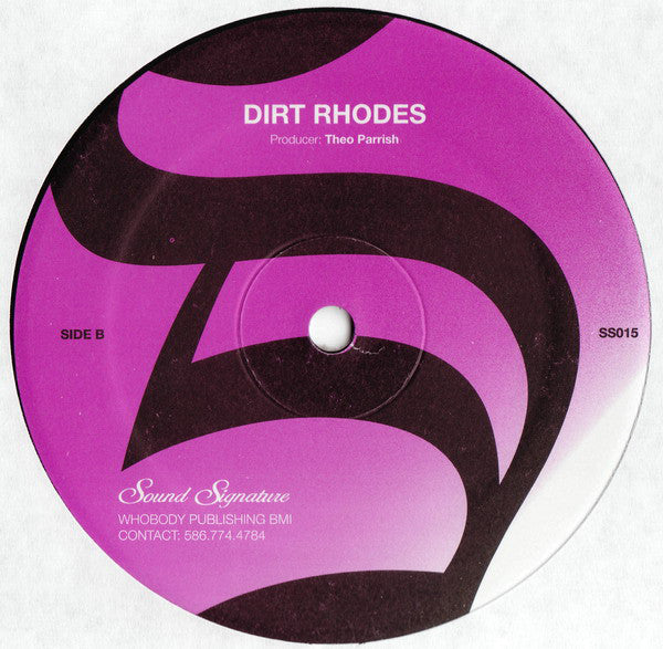 Theo Parrish : You Forgot / Dirt Rhodes (12", RE)