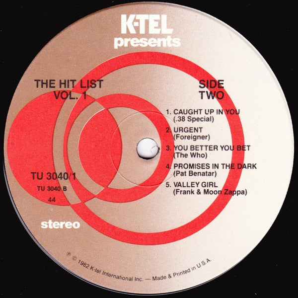 Various : The Hit List (2xLP, Comp, 44 )