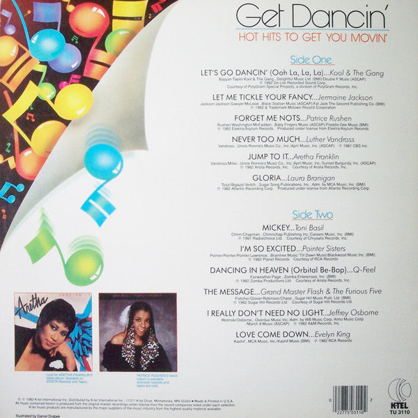 Various : Get Dancin' (LP, Comp, 44)