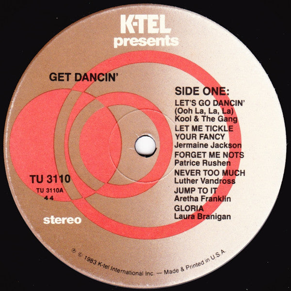 Various : Get Dancin' (LP, Comp, 44)