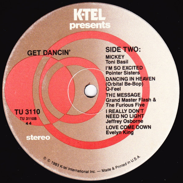 Various : Get Dancin' (LP, Comp, 44)