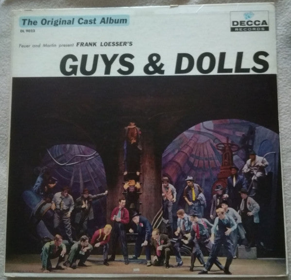 "Guys & Dolls" Original Broadway Cast, Feuer & Martin Present Frank Loesser : Guys & Dolls - A Musical Fable Of Broadway (LP, Album, Mono, RE)