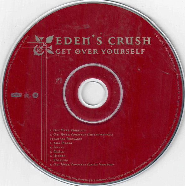 Eden's Crush : Get Over Yourself (CD, Single)