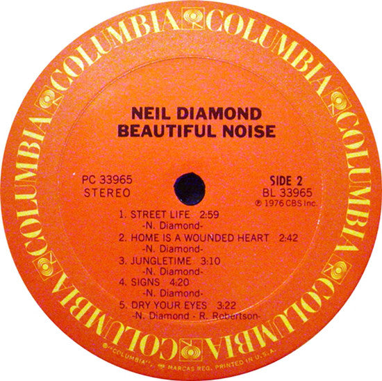 Neil Diamond : Beautiful Noise (LP, Album, Gat)