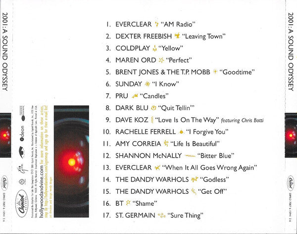 Various : 2001: A Sound Odyssey (CD, Album, Promo)