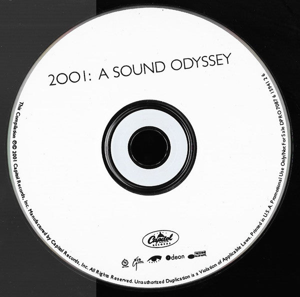 Various : 2001: A Sound Odyssey (CD, Album, Promo)