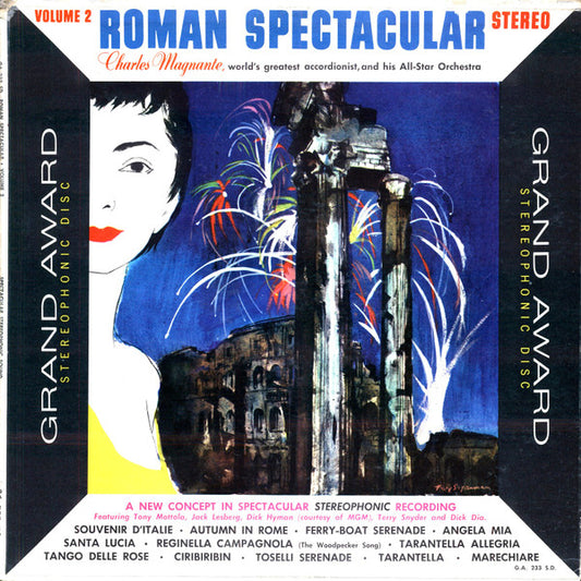 Charles Magnante And His All-Star Orchestra* : Roman Spectacular Volume 2 (LP, Album)