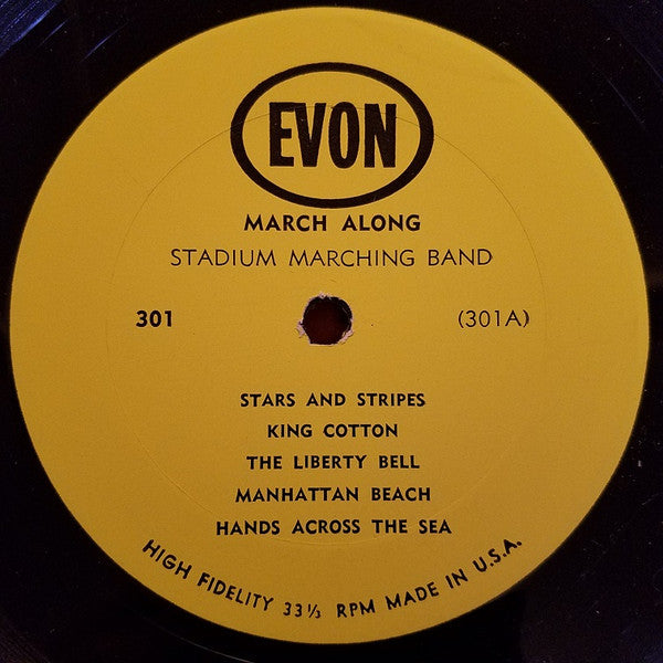 Stadium Marching Band : March Along (LP, Mono)
