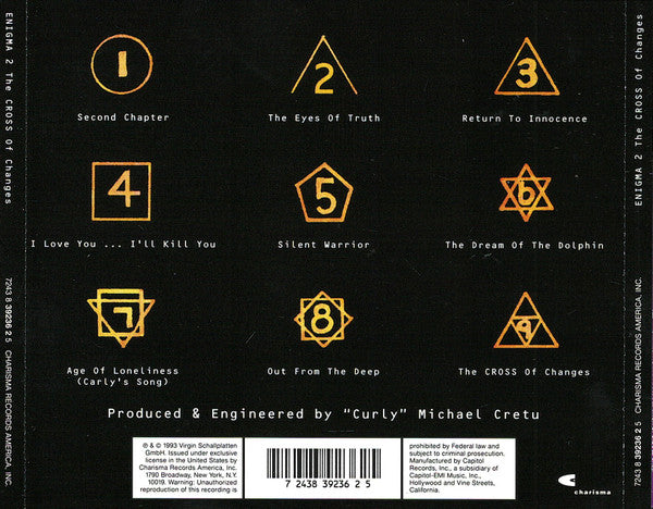 Enigma : The Cross Of Changes (CD, Album, RE)