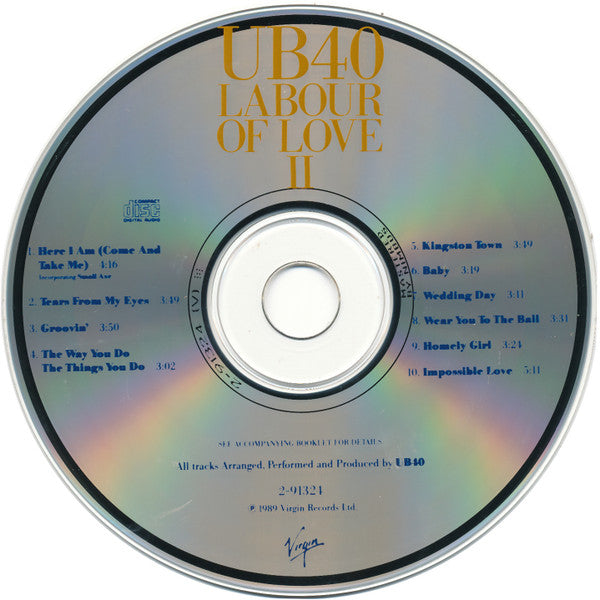 UB40 : Labour Of Love II (CD, Album)