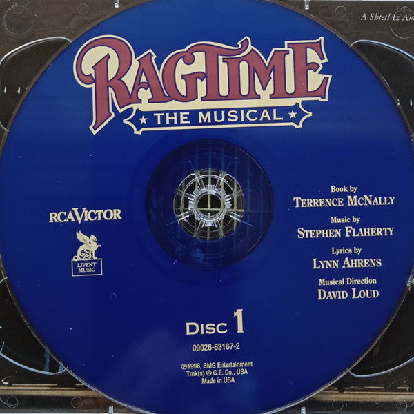 Stephen Flaherty, Lynn Ahrens : Ragtime: The Musical (Original Broadway Cast Recording) (2xCD, Album, RP)