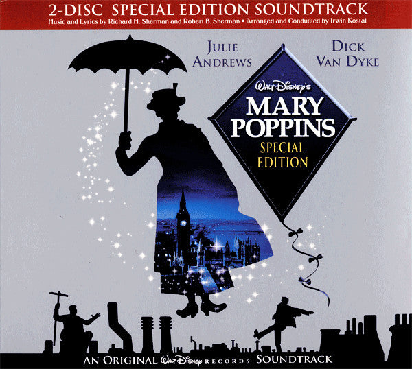 Richard M. Sherman And  Robert B. Sherman, Irwin Kostal, Julie Andrews, Dick Van Dyke (2) : Mary Poppins (CD, Album + CD-ROM + S/Edition)