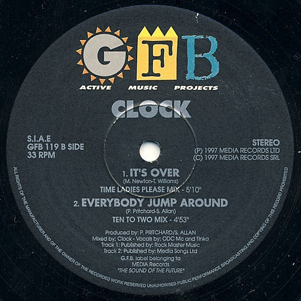 Clock : It's Over (12")