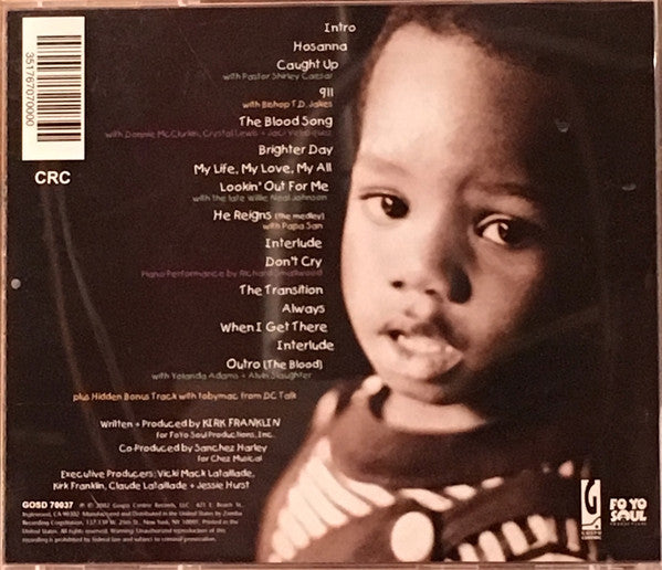 Kirk Franklin : The Rebirth Of Kirk Franklin (CD, Album)