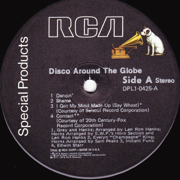 Various : Disco Around The Globe (LP, Comp)